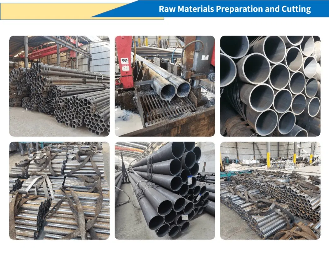 Hot Rolled API 5CT J55 Alloy Steel Threaded Drilling Pipe with Coupling for Geological Drilling, Petroleum Extraction, Tunnel Supporting, Coal Mining