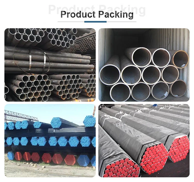 A53 A106 A333 A335 Stpt42 G3456 St45 DN15 Sch40 Carbon Smls Black Alloy Hot Rolled/Cold Drawn Round Precision Seamless Steel Pipe
