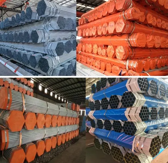 Pipe Factory High Quality Q235,BS1387,ASTM A53,A500,S235jr,Ss400 Pregalvanized Steel Pipe/Pregalvanized Welded Round Pipe/Round Pipe/Gi Pipe with Better Price