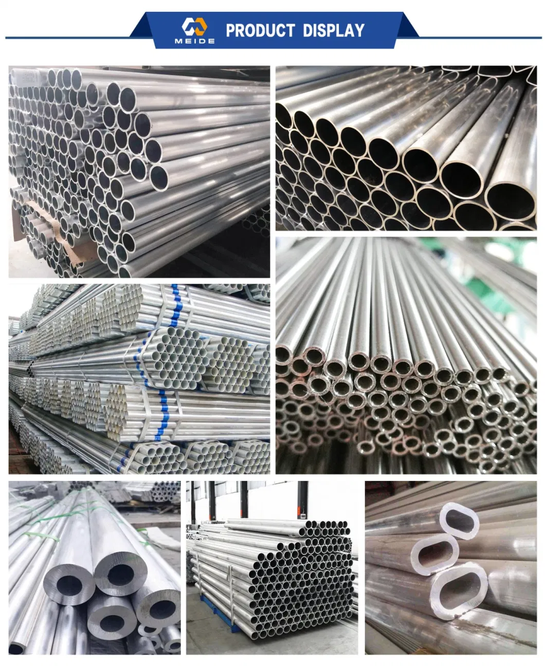 Manufacturers Supply High Quality Aluminum Alloy Tube 5154 5754 5083 5056 6060 6061 6063 6082 7050 7075 Agricultural/Electromechanical/Household Aluminum Pipe