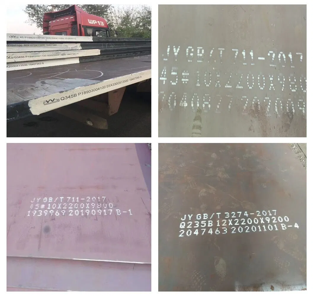 Hot Rolled 50mn2V 15CrMo 20mn2 Blasting Painting Alloy Steel Plate