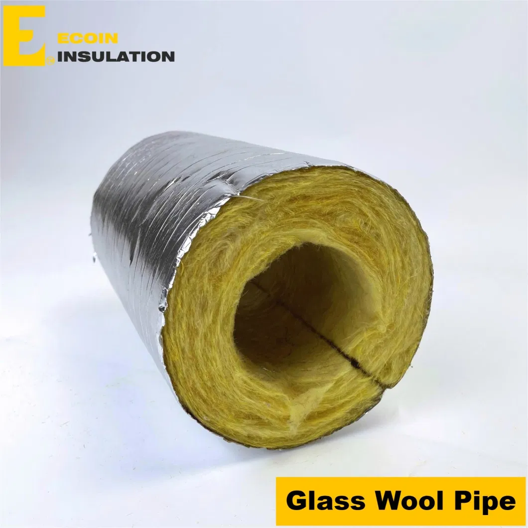 High Temperature Boiler Insulation Material Glass Wool Pipes Price