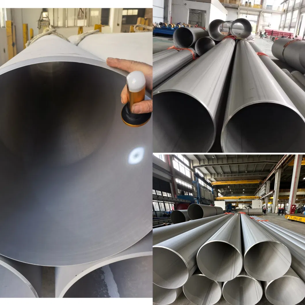 Ss Pipe Manufacturers ASTM/AISI/DIN/JIS Stainless Steel Industrial Tube Welded Coil SSAW Pipe