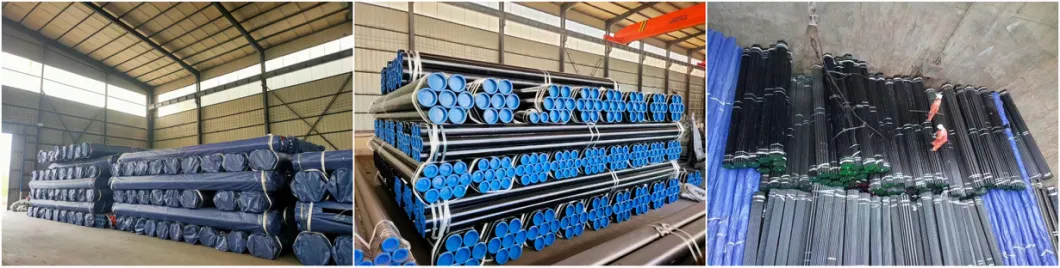 Pipe Supplier Raw Material SAE 1020 1045 Seamless Steel Pipe for Hot Rolled Carbon Alloy Large Diameter Thick Wall Sch40 Sch80 Seamless Fluid Fire Boiler Pipe