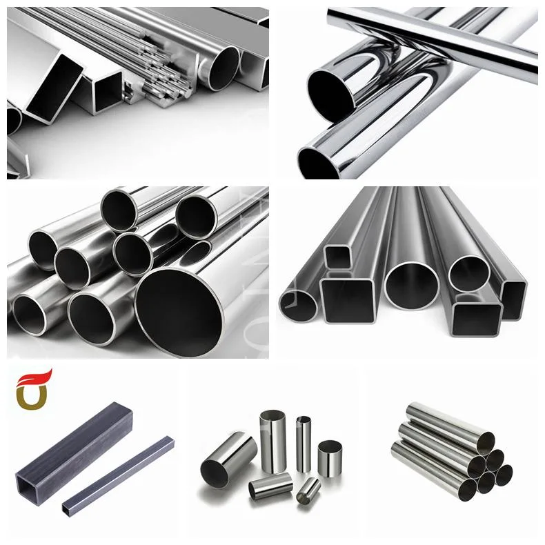 304 316L Stainless Steel Pipes Rectangular Tube Oval Tube for Handrail