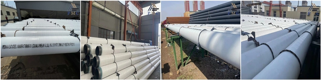 P235 P265 Gh Heavy Wall Thickness of LSAW Carbon Steel Pipe API/ ASTM A53 / ASTM A252 / As1163 / En10219 /JIS Ss440 / Skk440