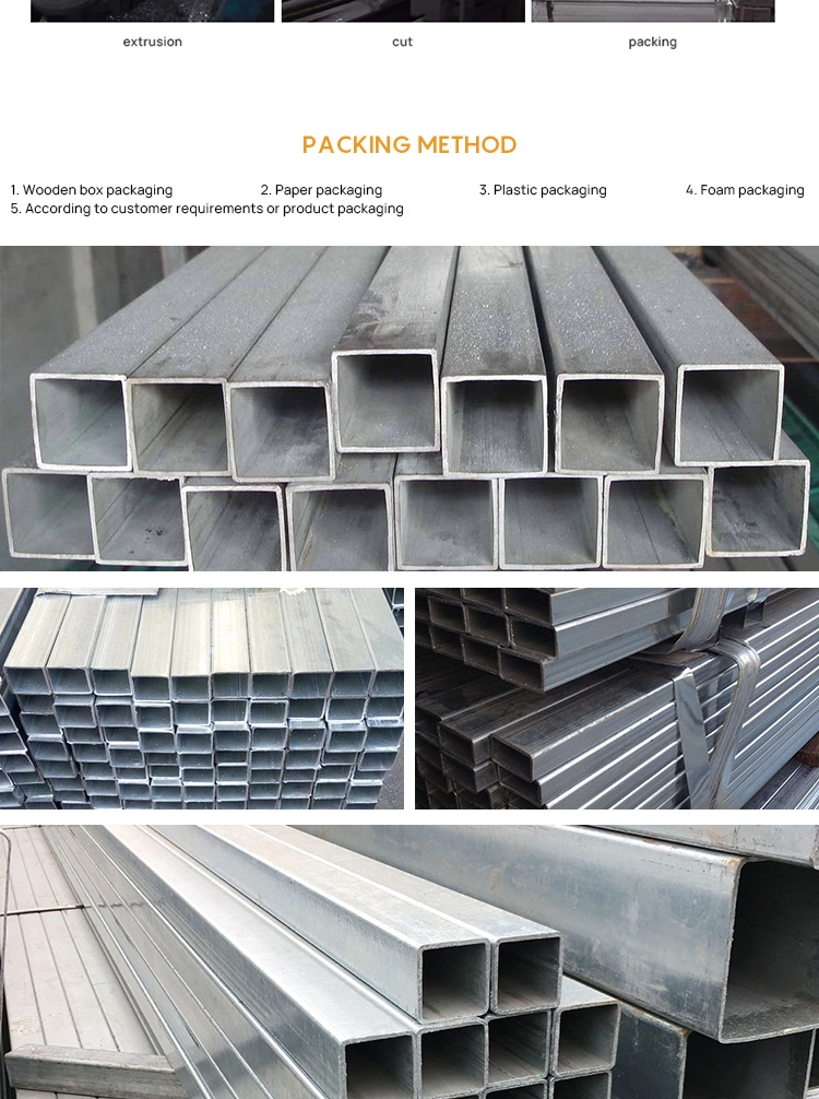 Factory Direct A106 A36 A53 BS 1387 Ms ERW ASTM Welded Galvanized Steel Pipe Tube