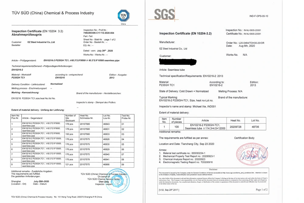 API 5L Pipe ASTM A53/A106 Gr. B Seamless Tube Mild Steel Pipe Black Steel Pipe