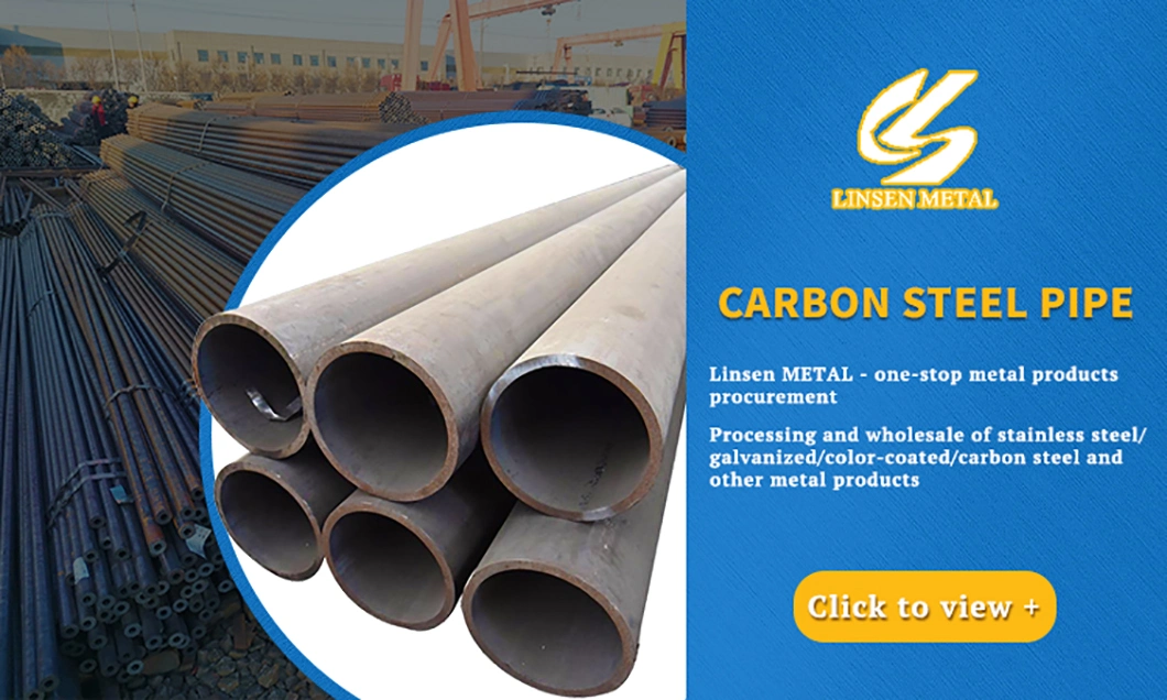 High Quality Manufacturer ASTM A334-1.6 Seamless Low Alloy Steel Pipe Hot Rolled Carbon Seamless Steel Pipe Supplier