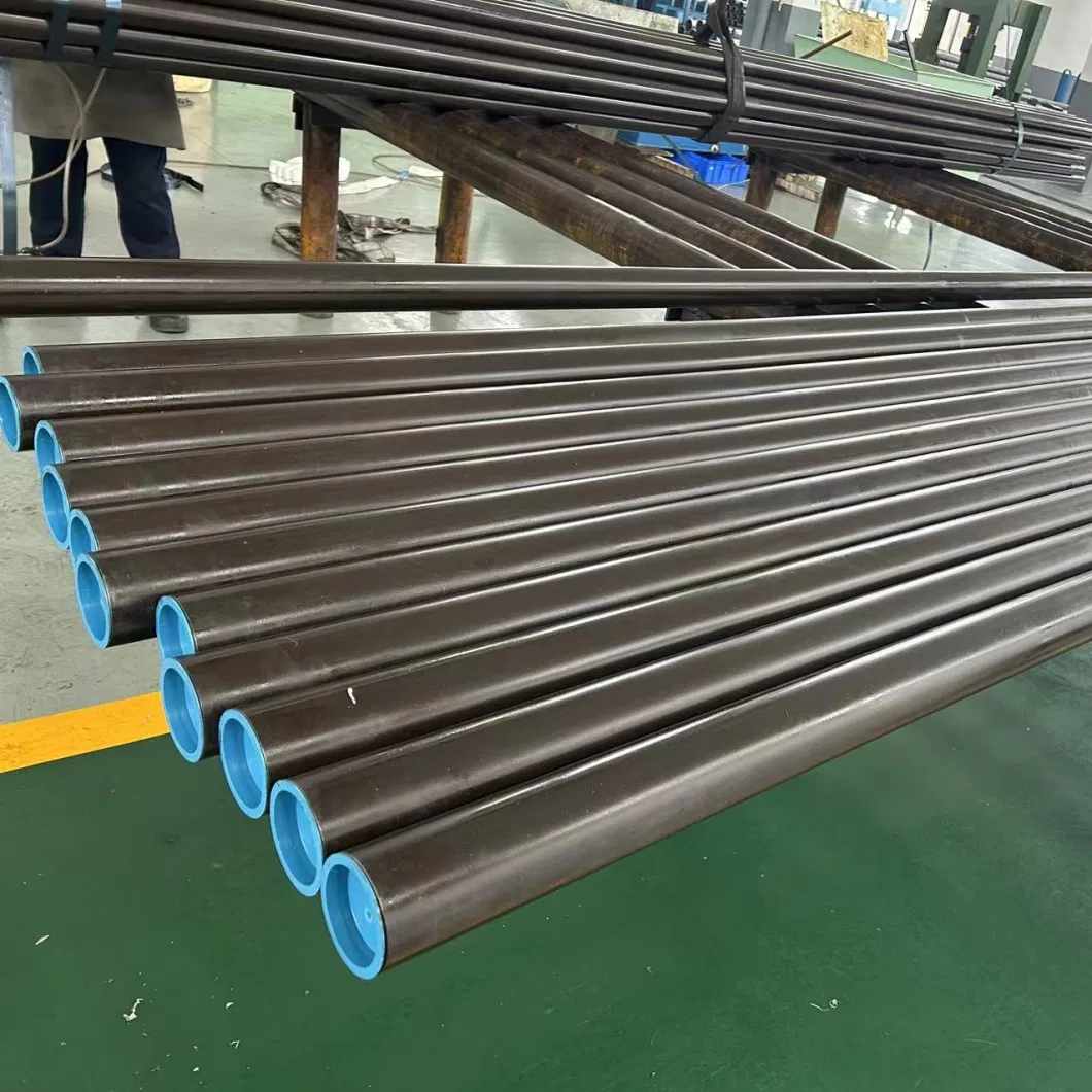 St52 E355 20mnv6 E470 Hot Rolled and Deep Hole Bored or Cold Drawn Seamless Skived and Roller Burnished Hydraulic Cylinder Tube