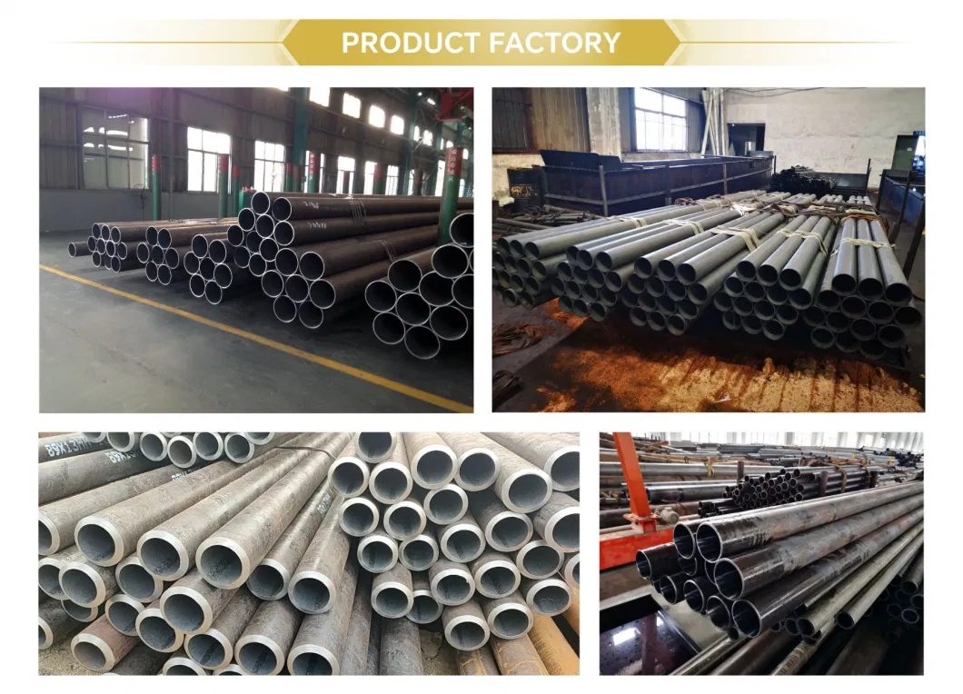 Hot Sale High Quality 4130 42CrMo 15CrMo Y Carbon Steel Pipe 7 C45 Sch40 A106 Seamless Steel Pipe