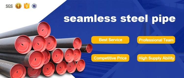 ASTM A106 A53 Gr. B Sch40 Sch80 Seamless Carbon Steel Pipe