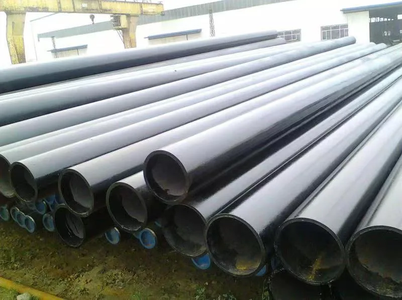 High Quality Large Avaiable ASTM A106 A53 Sch40 Q235A Q235B Q345 8mm 10mm API EMT Mild Fluid Water Gas Round Welded Hot Rolled Seamless Carbon Steel Pipe