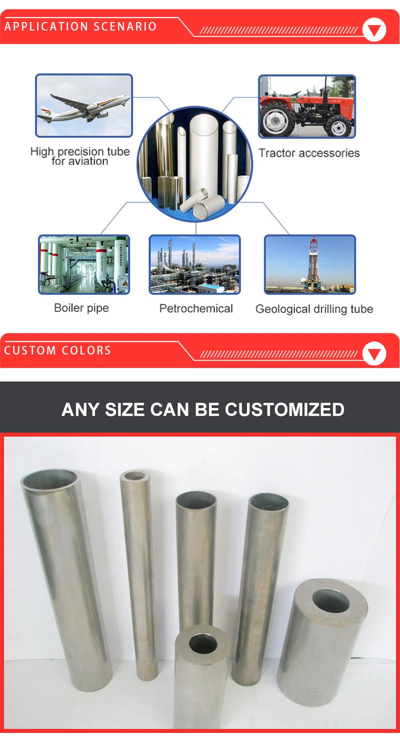 Chinese Manufacturer Pressure Boiler Cylinder Oil Gas Structure Alloy GB Seamless Steel Pipes