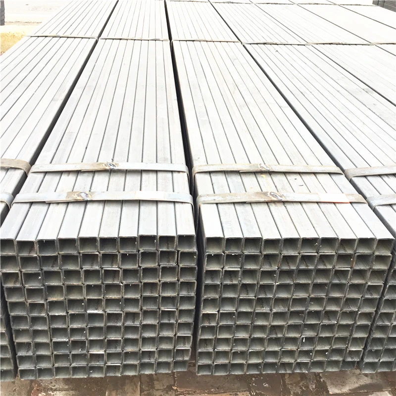 ASTM A500 Q235 S235jr S355jr Cold Rolled / Hot Rolled Black Annealed ERW Welded Hollow Section Square Steel Tube