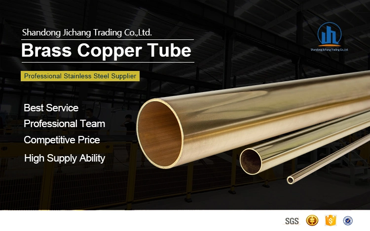 Mirror Polished Small Copper Capillary Straight Pipe