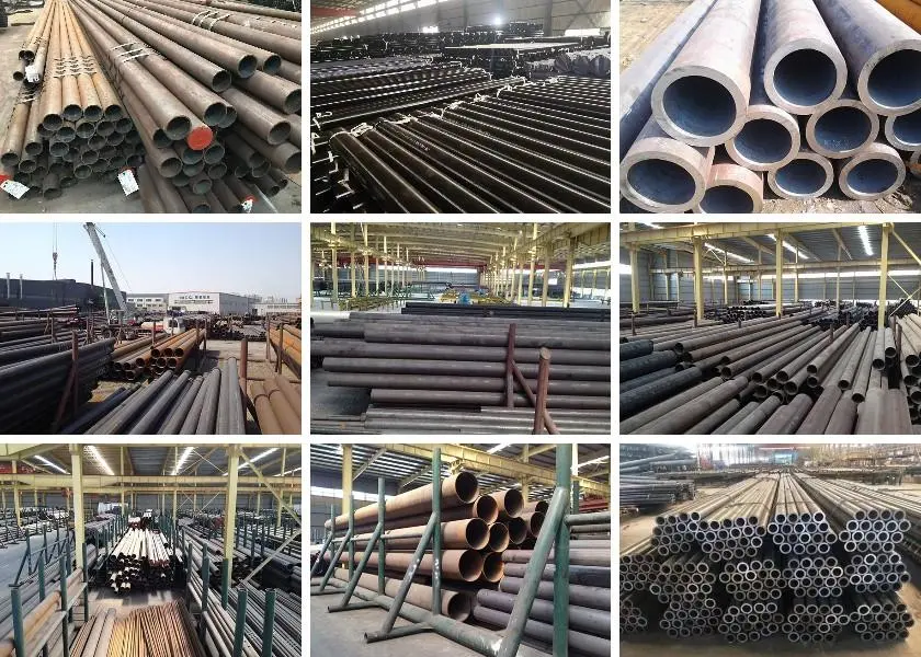 Hot Rolled Oil/Gas Smls Pipeline ASTM A106/A53 API 5L Grade B X52 X56 Seamless Pipeline Steel Pipe Sch40 Sch80 Sch160 Gas and Oil Tube