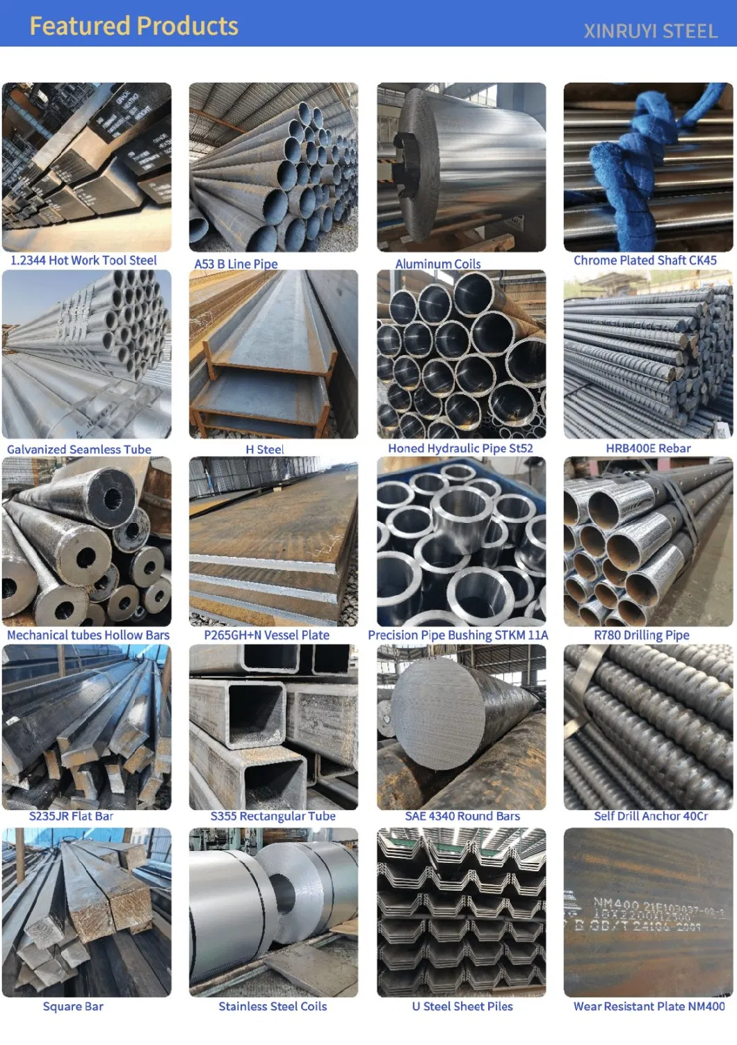 ASTM a 519 AISI 4130 Hydraulic Cylinder Seamless Steel Pipe