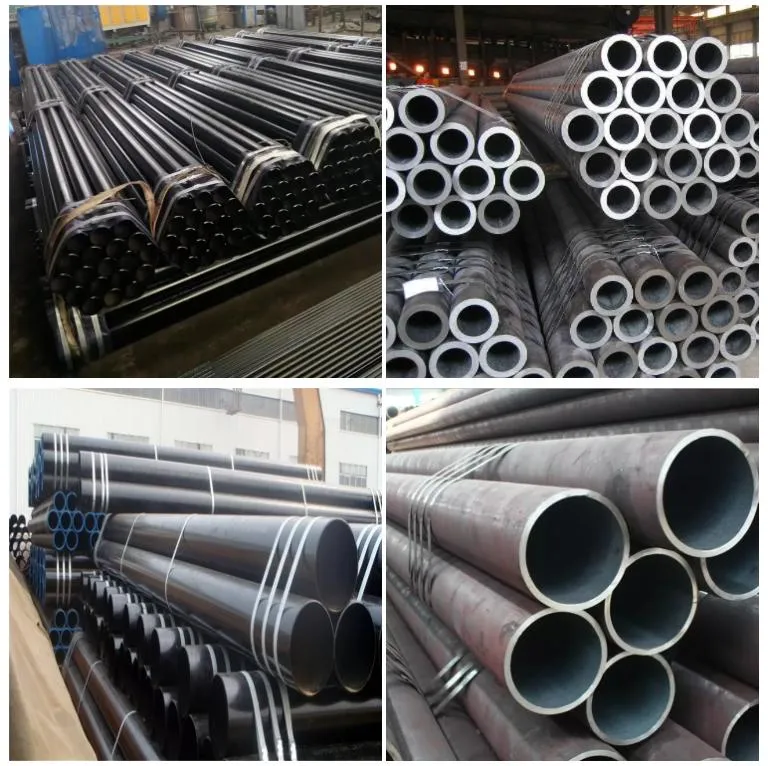 ASTM A106 A53 Gr. B Sch40 Sch80 Seamless Carbon Steel Pipe