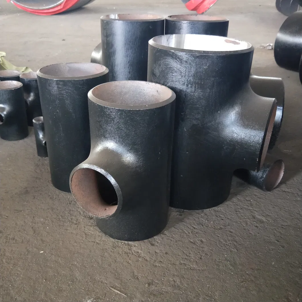 Carbon Steel Bw Pipe Fitting Sch40 Smls Equal Tee Pipe Fittings Tee