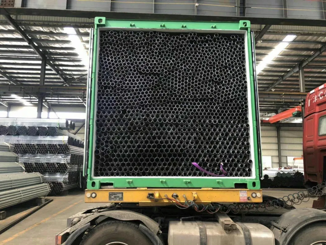 Factory Q235 Wholesale Black Round Carbon ERW Welded Steel Pipe