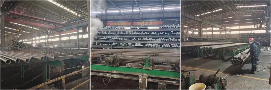 Pipe Supplier Raw Material SAE 1020 1045 Seamless Steel Pipe for Hot Rolled Carbon Alloy Large Diameter Thick Wall Sch40 Sch80 Seamless Fluid Fire Boiler Pipe