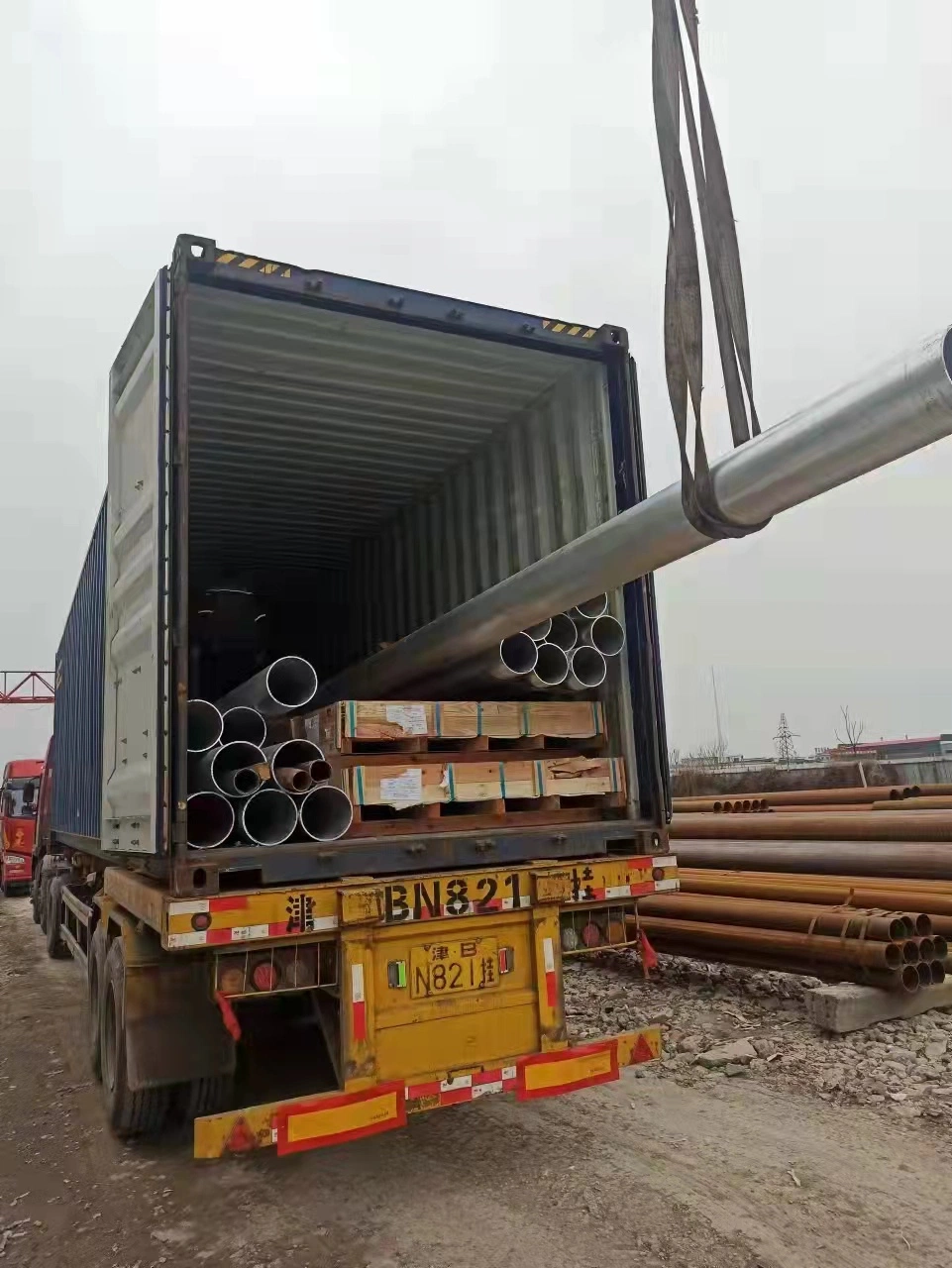 Sch40 Hot Rolled Carbon Alloy Seamless Steel Pipe for Oil Gas Pipeline Construction