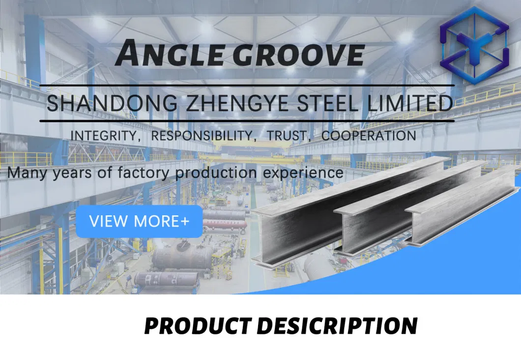 Construction Steel Profile National Standard Galvanized Q235 Channel Steel Bracket Steel Structure Low Alloy I-Beam