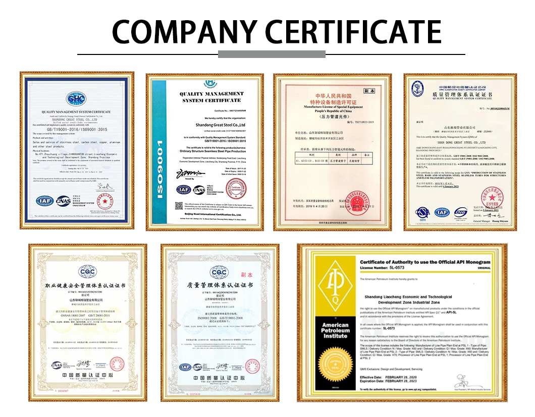 Large Diamete ASTM A213 15CrMo Carbon Alloy Seamless Steel Pipe