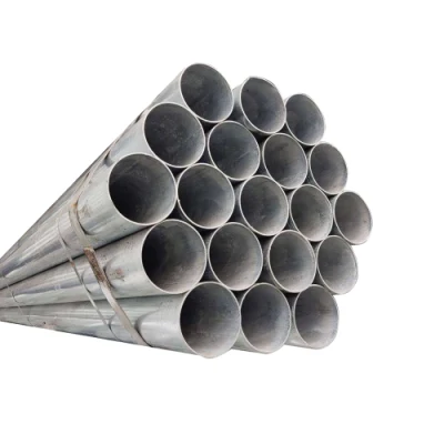 Cina Produttore materiale da costruzione processo filettato a caldo senza saldatura Gi Q195 Q235B rivestimento in zinco Z275 Z100 acciaio zincato tubo zincato Tubo rettangolare