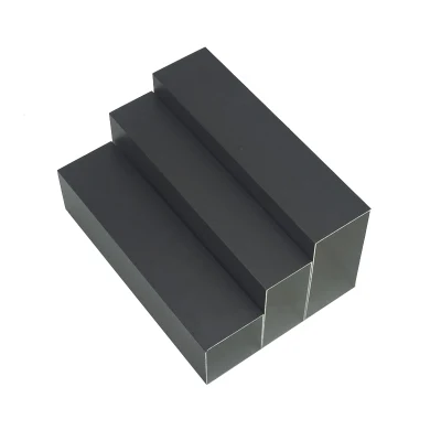 Tubo quadrato IN lega di alluminio con profilo in alluminio a forma di mullion rettangolare 20X40
