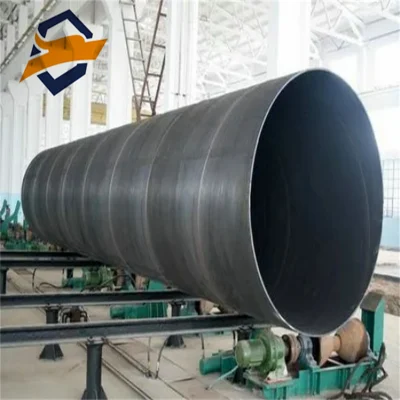 Scorte adeguate per tubo fluido SSAW/LSAW tubo in acciaio al carbonio basso Fluido di pressione saldato tubo in acciaio a spirale MS in lega Seghetto Seam Tubo elicoidale in acciaio per tubo per pozzi d&prime;acqua