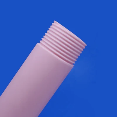 Cina fabbrica tecnica precisione elettrica refrattario ad alta temperatura ossido di alluminio Al2O3 Tubo isolante di protezione in ceramica al 99.5% allumina C799