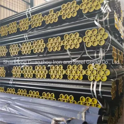 Tubazione in acciaio al carbonio A106 GRB A53 GRB API 5L X42/X52/X65/X70/X80 A333 acciaio legato senza saldatura tubo grande diametro spessore parete Sch40 Tubo per gas fluido senza saldatura Sch80