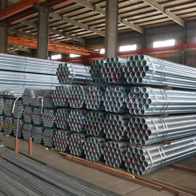 Prezzo di fabbrica 6 pollici 2.5 pollici saldato pre-galvanizzato Gi Tubo in acciaio per Kazakistan