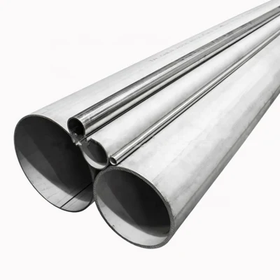Fornitore diretto AISI 201 tubi in acciaio inox senza saldatura/saldati per Costruzione