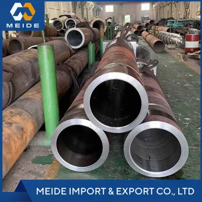 Tubo cilindro idraulico tubo di rettifica trapuntato tubo in acciaio laminato a freddo 1015 1020 1025 1035 1040 1045 1050 1055 Ck45 onata Tubo