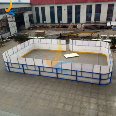 Pellicola sintetica per pattinaggio su ghiaccio e pannello ad anello Fence Dek Hockey Arena Wall
