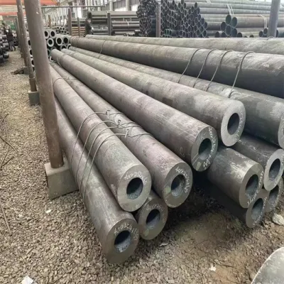 Laminato a freddo/trafilato a freddo ASTM/en/JIS/DIN/GOST carbonio/lega acciaio tubo carbonio senza saldatura nero Tubo in acciaio