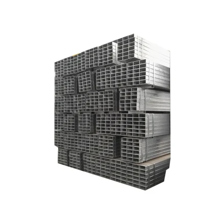 ASTM A500 Q235 S235JR S355JR laminato a freddo / laminato a caldo Tubo in acciaio quadrato a sezione cava saldato ERW nero ricotto