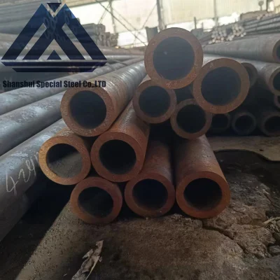Tubo in acciaio senza saldatura ASTM A213 P91/T11 SA355/T91/911/SA192/SA53/A160/St35.8/St45/1020/1045 Lega rotonda in carbonio Tubo/tubo in acciaio