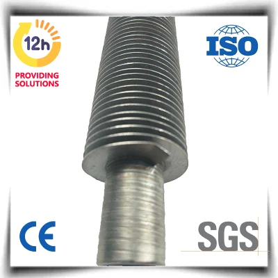 Fornitore Cina spirale ad alta frequenza L G H tipo saldato Scambiatore tubi ad alette incorporati in acciaio inox/rame/acciaio al carbonio Tubo alettato a caldo