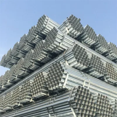 Fabbrica Cina A53 Sch10 Anti-corrosione DX51D+Z Dx52D+Z Dx53D+Z Dx54D+Z Dx56D+Z Tubo in acciaio zincato a caldo senza saldatura/saldato