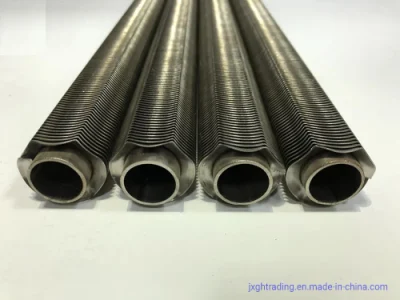 Tubo ad alette in lega di rame inox/tubo caldaia/scambiatore di calore tubo alettato