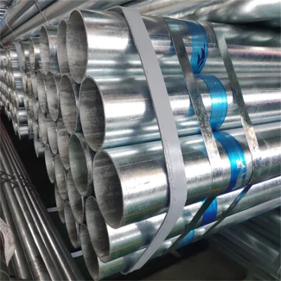 Fabbrica Cina A53 Sch10 Anti-corrosione DX51D+Z Dx52D+Z Dx53D+Z Dx54D+Z Dx56D+Z Tubo in acciaio zincato a caldo senza saldatura/saldato