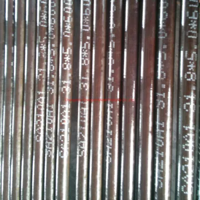 ASTM A179 ASTM A192 DIN 17175 en 10216-1 en 10216-2 Acciaio al carbonio o lega senza saldatura, laminati o trafilati a freddo Tubo caldaia in acciaio