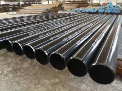 Tubo in acciaio legato ASTM A335 P11 P12 6 X Sch80