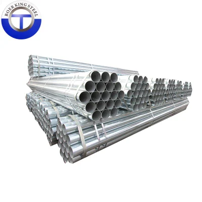 Prezzo di fabbrica 2mm 3mm acciaio al carbonio zincato tubo saldato DN50 DN65 tubo in acciaio zincato per ponteggi