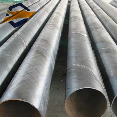 Scorte adeguate per tubo fluido SSAW/LSAW tubo in acciaio al carbonio basso Fluido di pressione saldato tubo in acciaio a spirale MS in lega Seghetto Seam Tubo elicoidale in acciaio per tubo per pozzi d&prime;acqua
