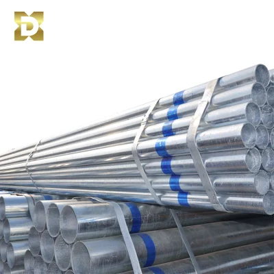 Tubo Gi ASTM A53 con rivestimento in zinco Q195 Q235 Q345 Tubo in acciaio zincato a caldo